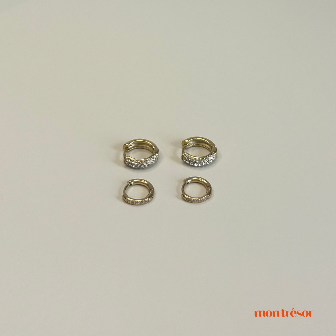 Little Sparkle Hoops