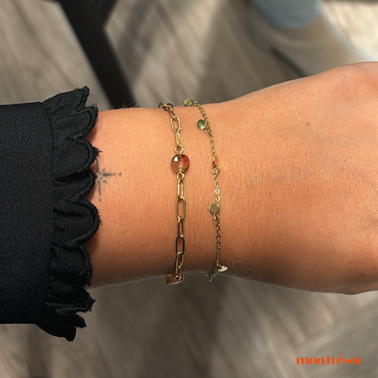 Montreuil orange bracelet