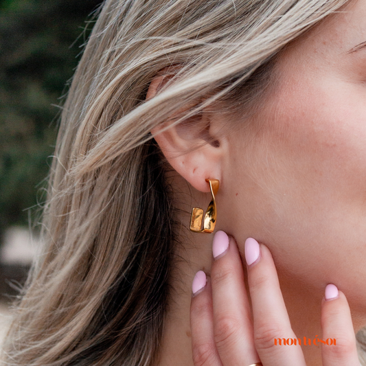 Twisted earrings