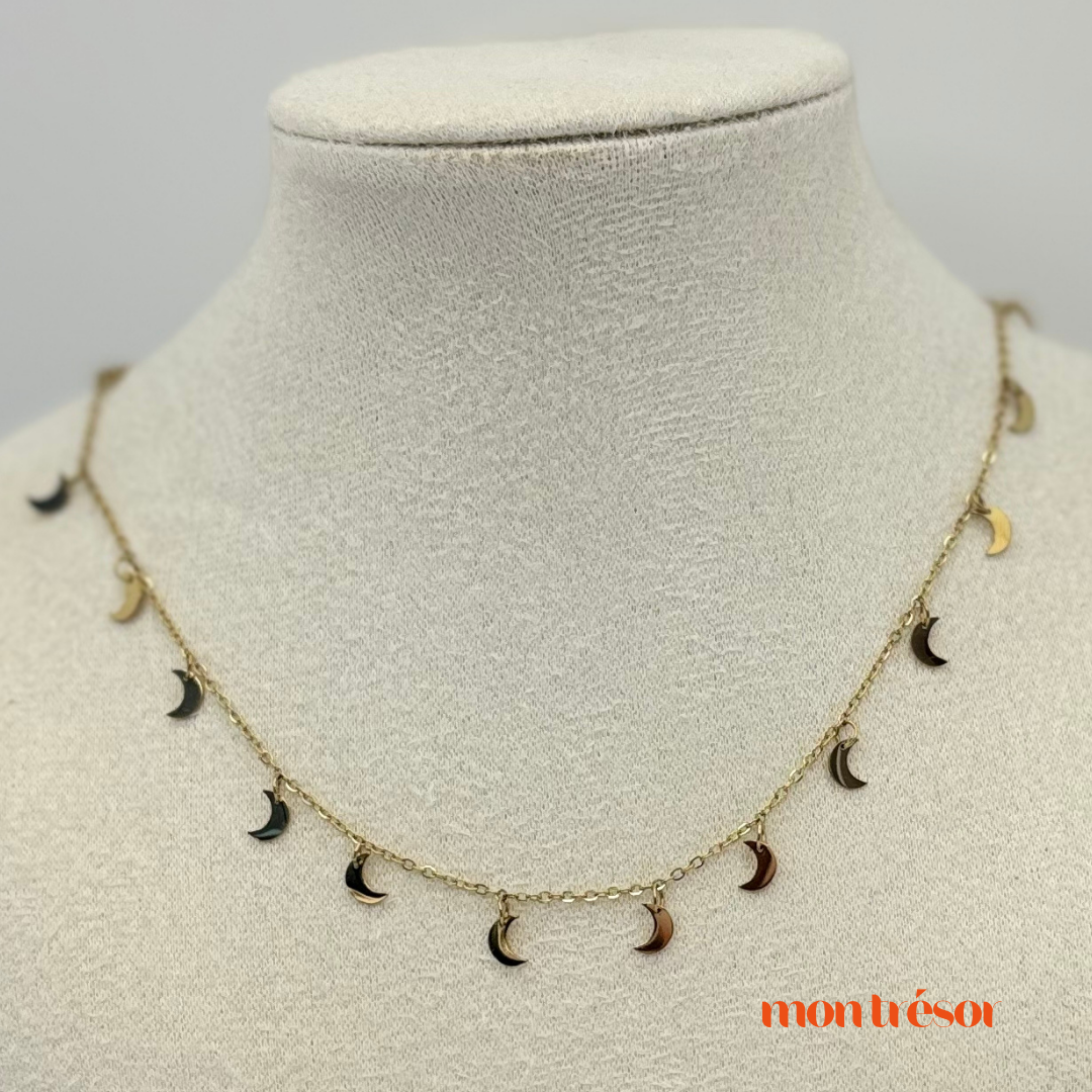 2 the moon necklace