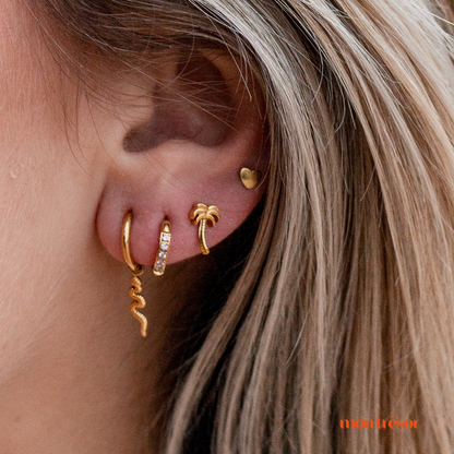 Palm tree studs