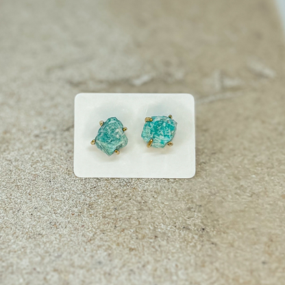Ocean stone studs