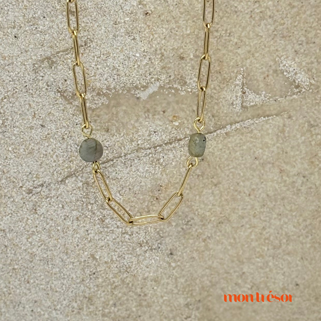 Montreuil necklace - green