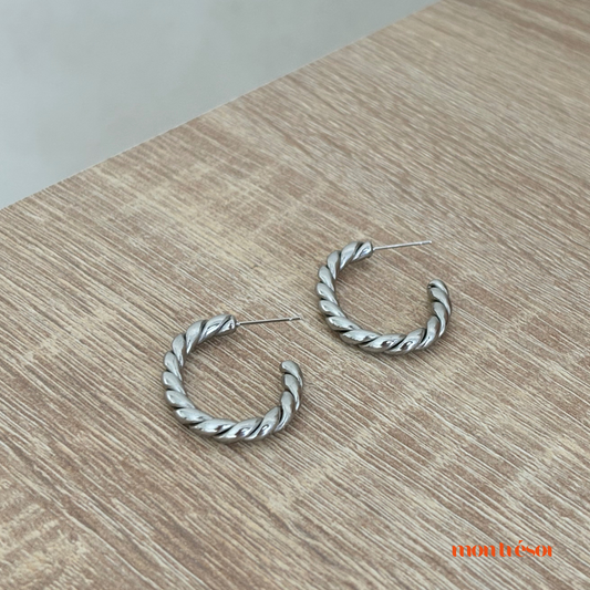 Milou Hoops zilver